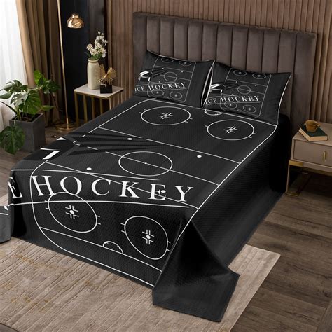 hockey bedspread